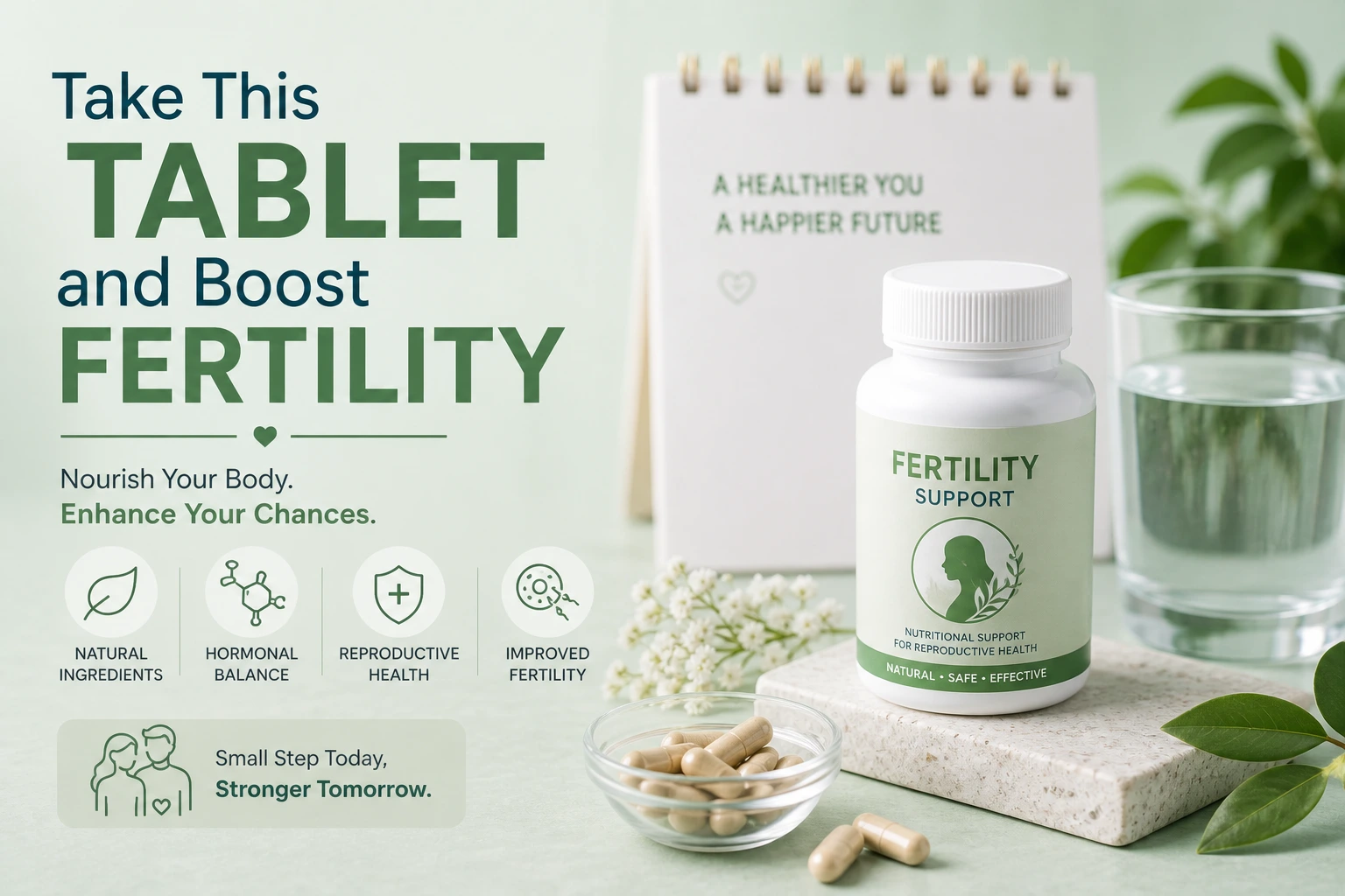 Search Take This Tablet and Boost Fertility