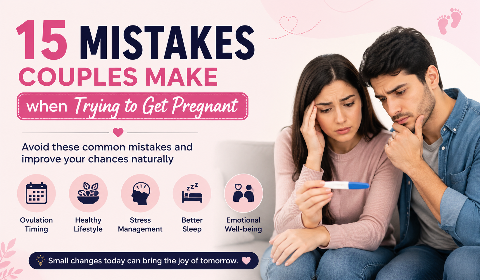 15 Mistakes Couples Make When Trying To Get Pregnant